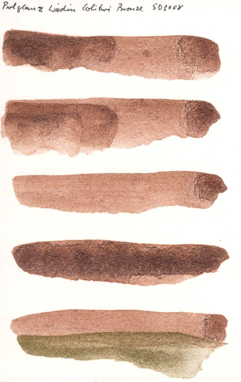 Akvarel Kremer - IRIODIN® 500 BRONZE (plast, 3 x 1,8 x 1 cm)